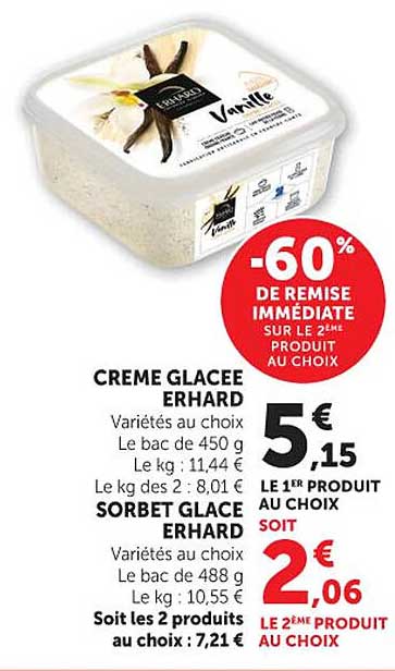 CREME GLACEE ERHARD