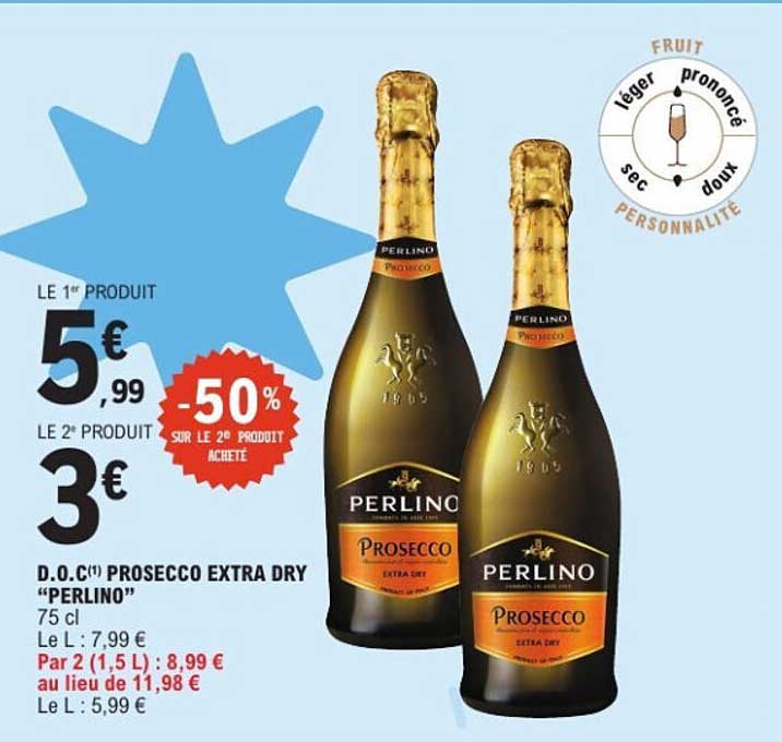 D.O.C.(1) PROSECCO EXTRA DRY “PERLINO”
