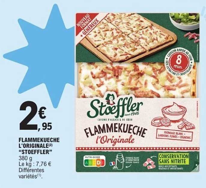 FLAMMEKUECHE L'ORIGINALE "STOEFFLER"