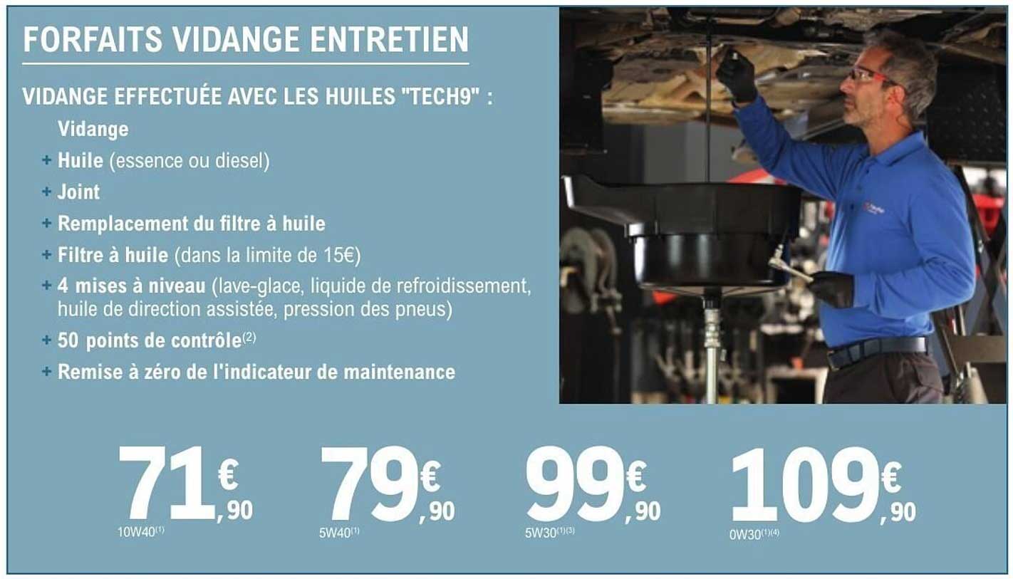 FORFAITS VIDANGE ENTRETIEN