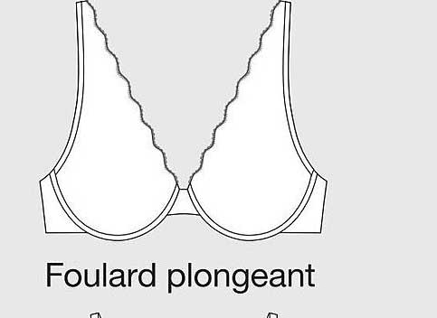 Foulard plongeant