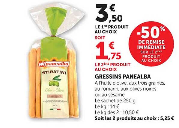 GRESSINS PANEALBA