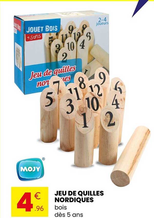 JEU DE QUILLES NORDIQUES