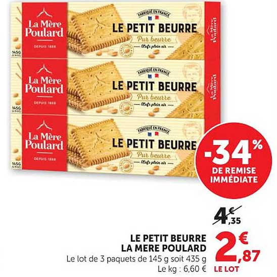 LE PETIT BEURRE LA MERE POULARD
