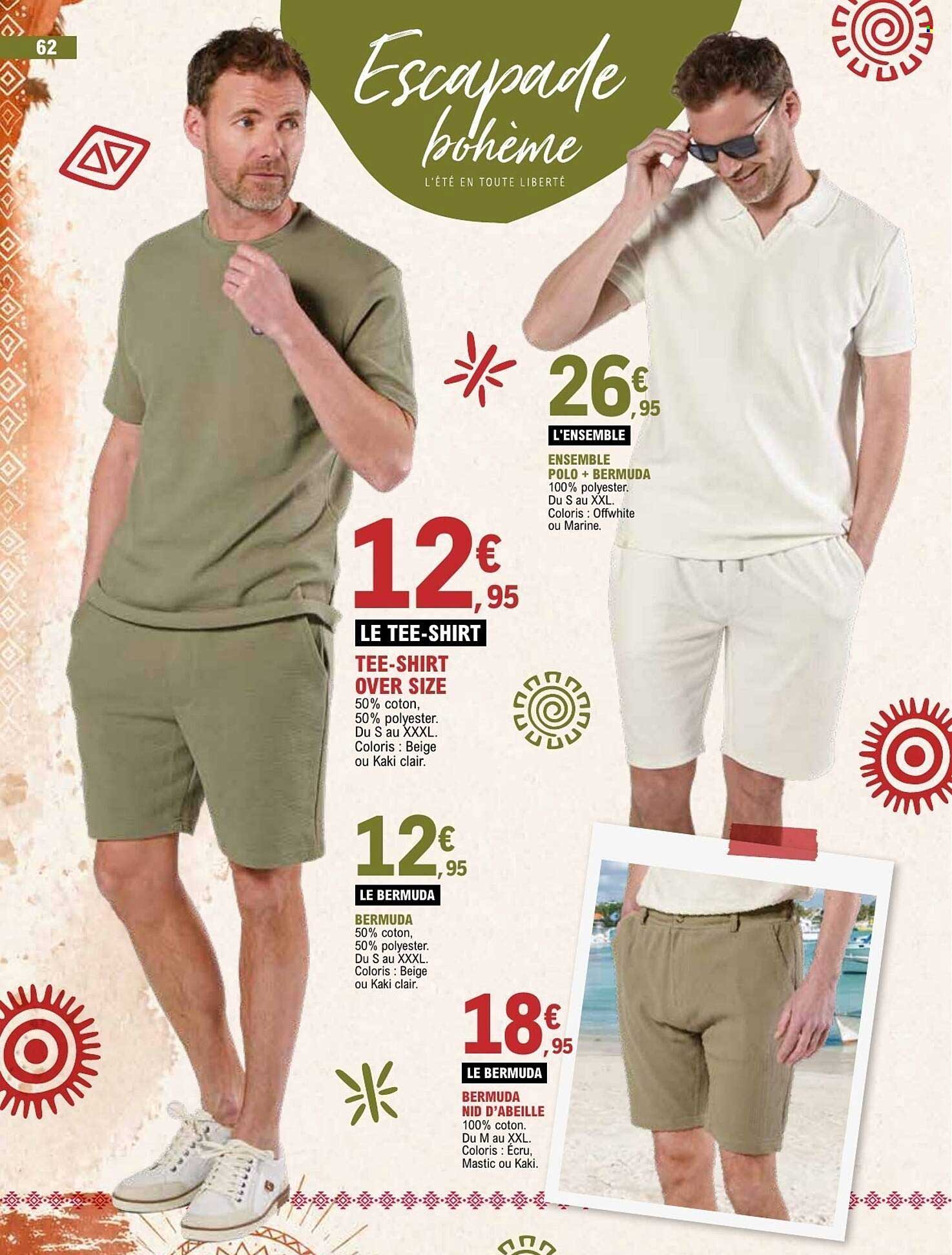 L'ENSEMBLE POLO + BERMUDA