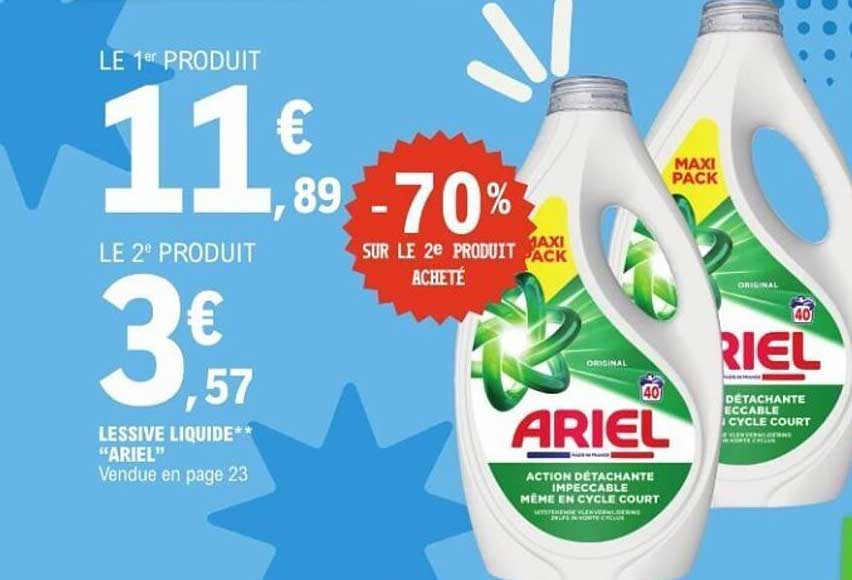 LESSIVE LIQUIDE** "ARIEL"