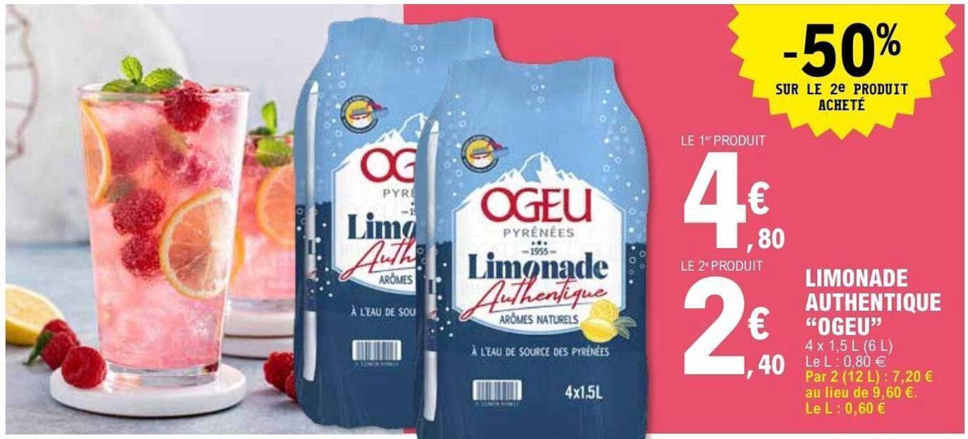 LIMONADE AUTHENTIQUE “OGEU”
