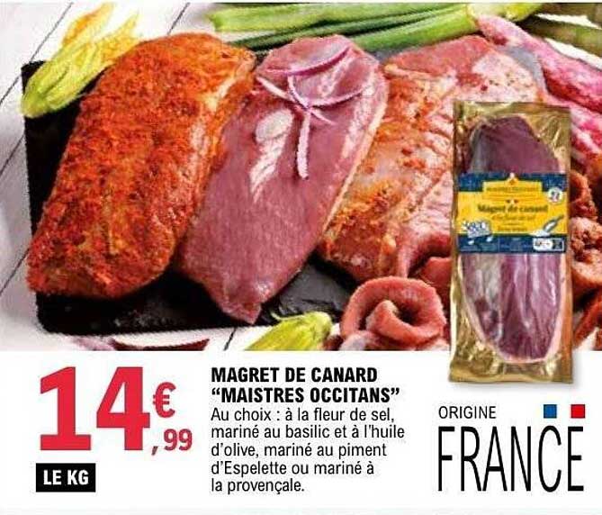 MAGRET DE CANARD “MAISTRES OCCITANS”