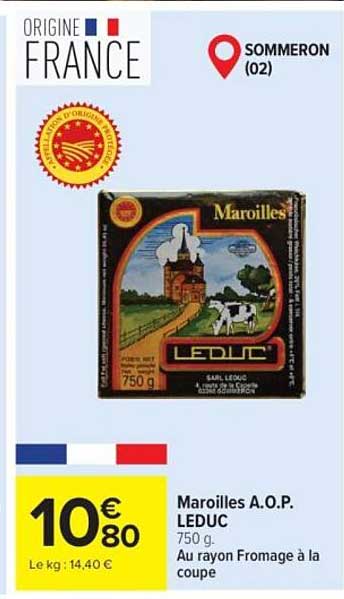Maroilles A.O.P. LEDUC