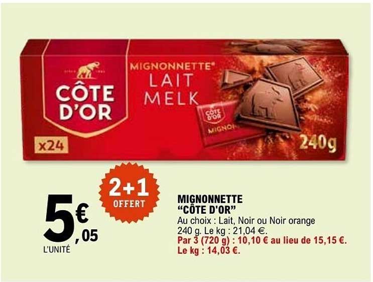 MIGNONNETTE “CÔTE D’OR”