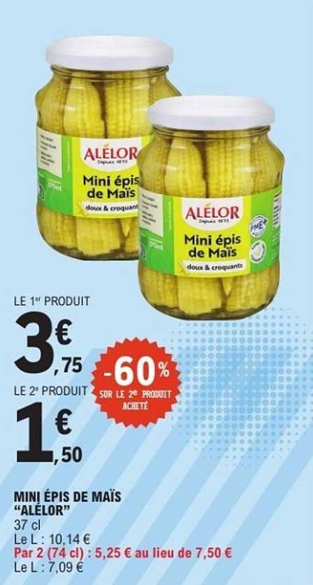 MINI ÉPIS DE MAÏS "ALÉLOR"