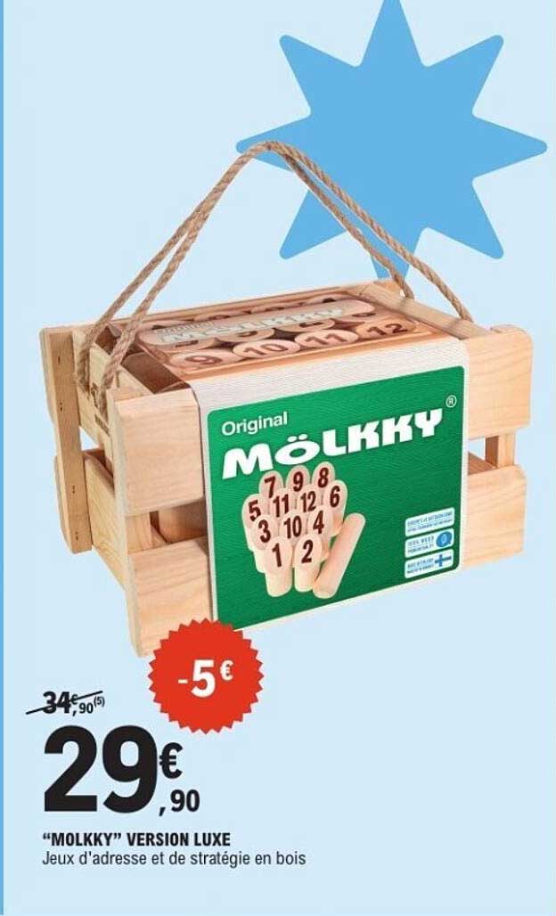 "MOLKKY" VERSION LUXE