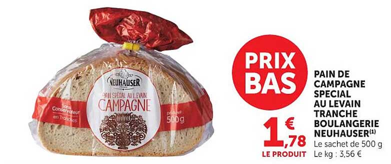 PAIN DE CAMPAGNE SPECIAL AU LEVAIN TRANCHE BOULANGERIE NEUHAUSER(1)