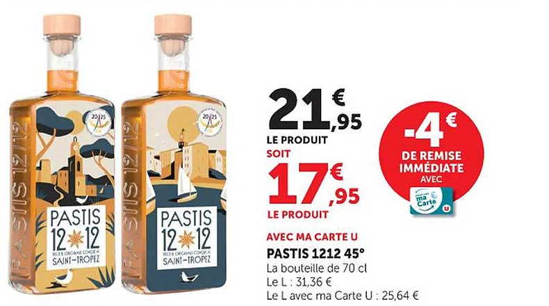 PASTIS 12 12 45°