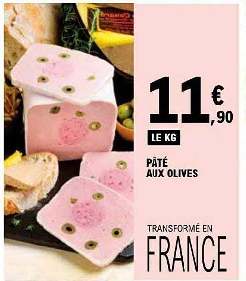 PÂTÉ AUX OLIVES