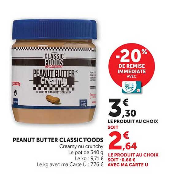PEANUT BUTTER CLASSIC FOODS