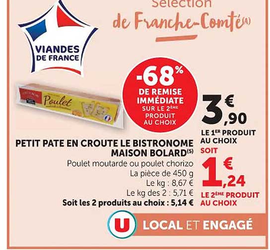 PETIT PATE EN CROUTE LE BISTRONOME MAISON BOLARD(5)