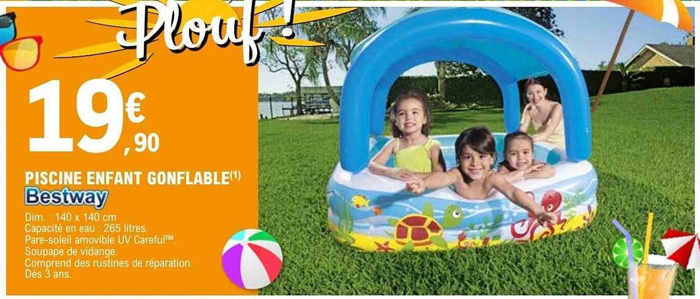 Piscine enfant gonflable Bestway