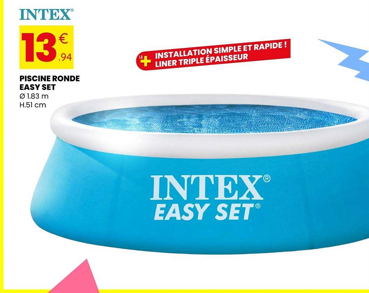PISCINE RONDE EASY SET