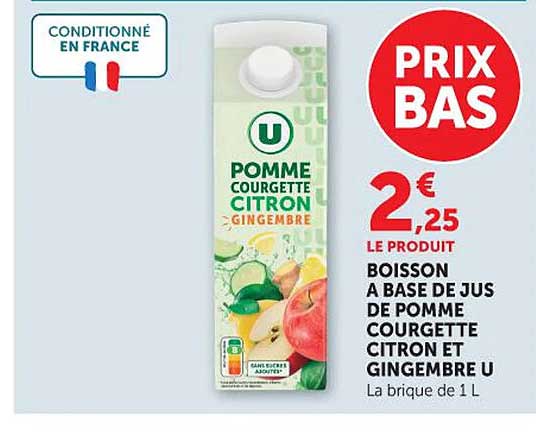 POMME COURGETTE CITRON GINGEMBRE