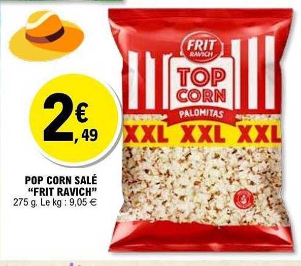 POP CORN SALÉ “FRIT RAVICH”