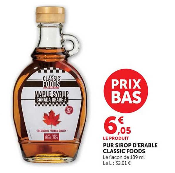 PRIX BAS