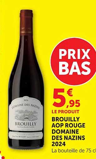 PRIX BAS