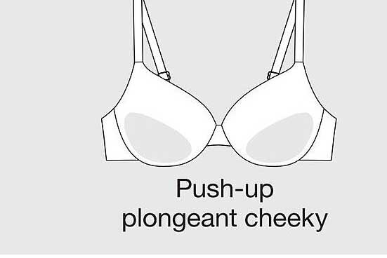 Push-up plongeant cheeky