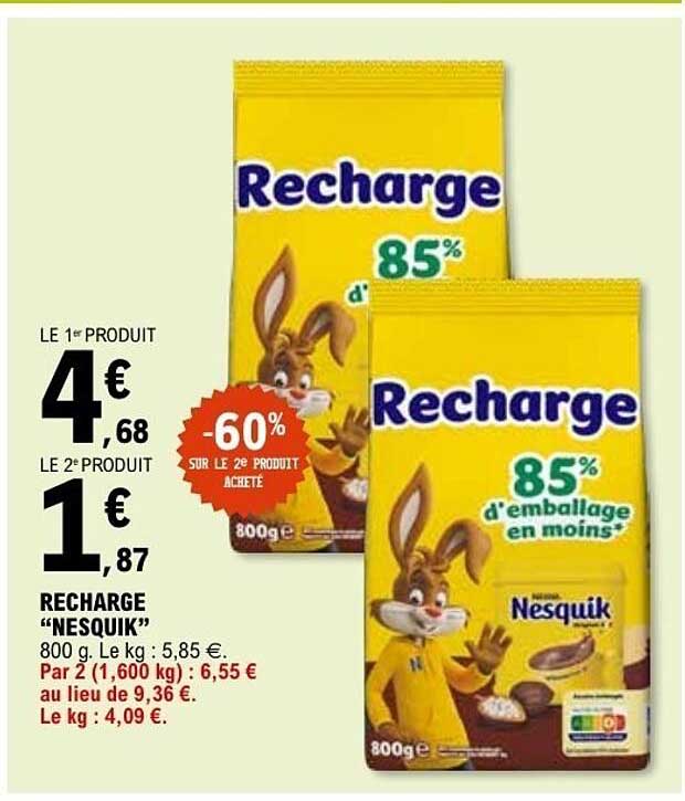 RECHARGE “NESQUIK”