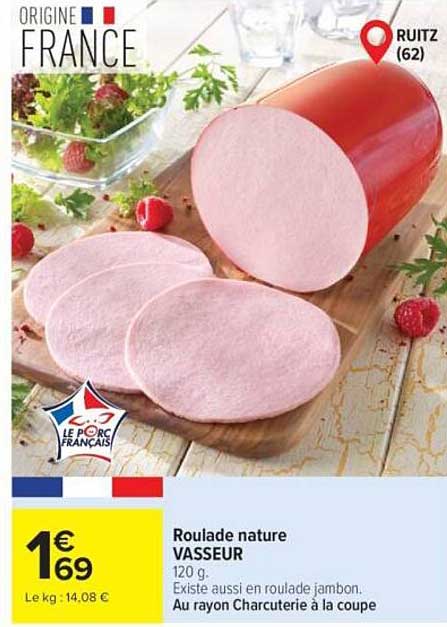 Roulade nature VASSEUR