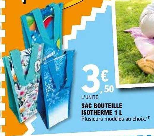 SAC BOUTEILLE ISOTHERME 1 L