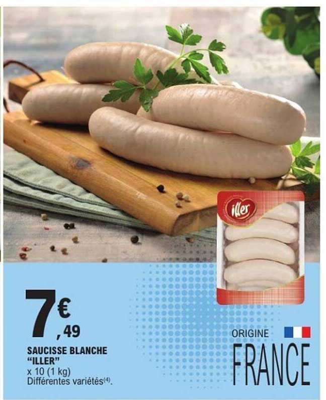 SAUCISSE BLANCHE “ILLER”