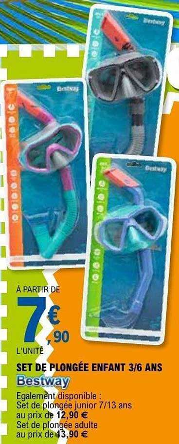SET DE PLONGÉE ENFANT 3/6 ANS Bestway