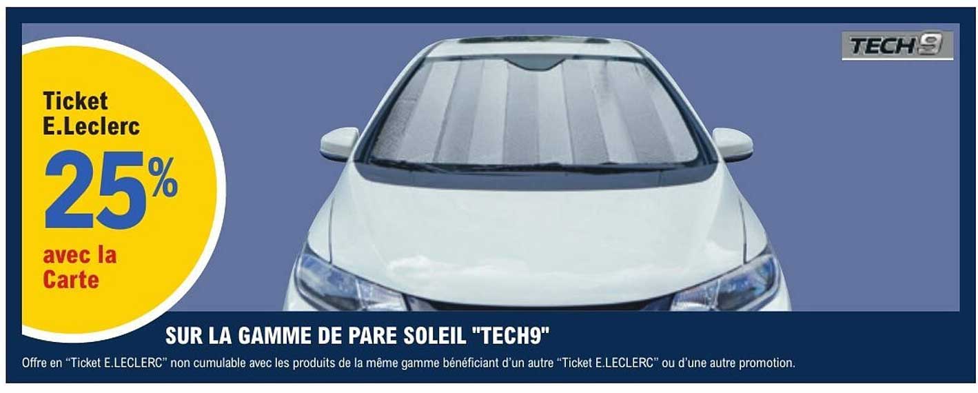 SUR LA GAMME DE PARE SOLEIL "TECH9"