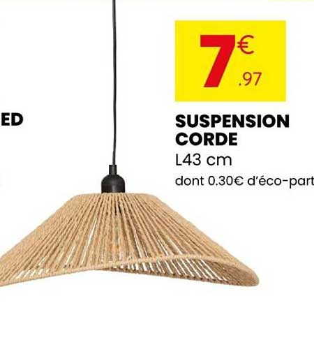 SUSPENSION CORDE