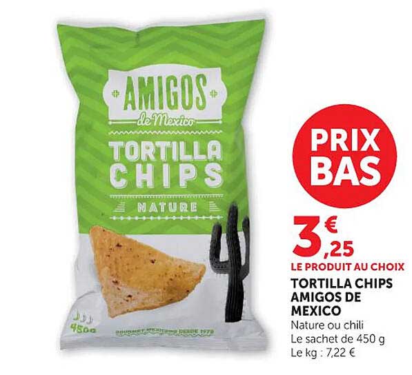 TORTILLA CHIPS AMIGOS DE MEXICO