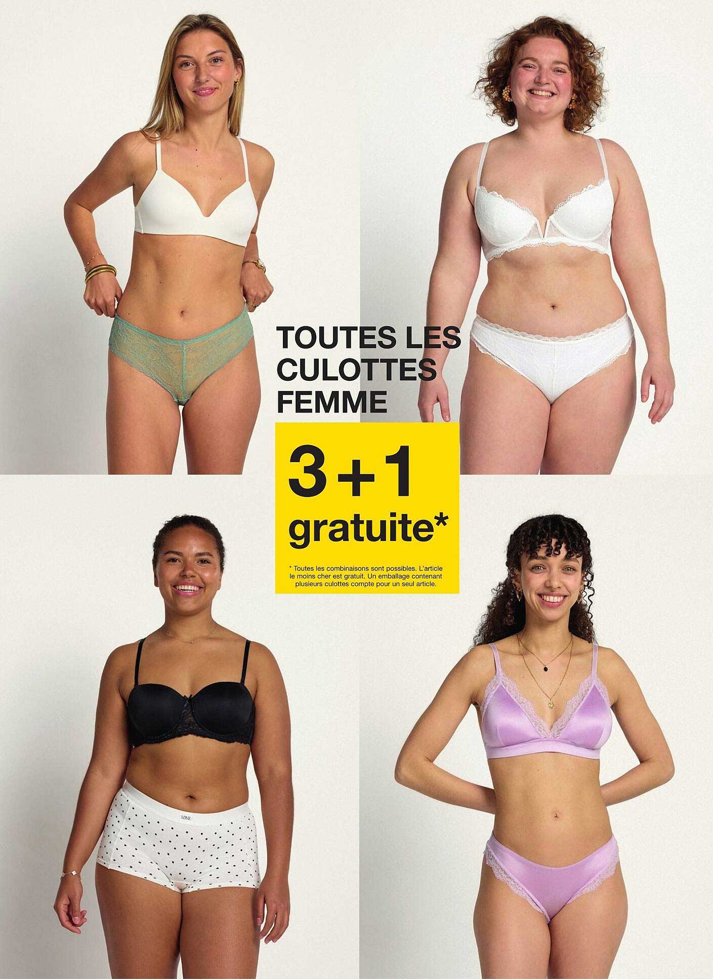 TOUTES LES CULOTTES FEMME