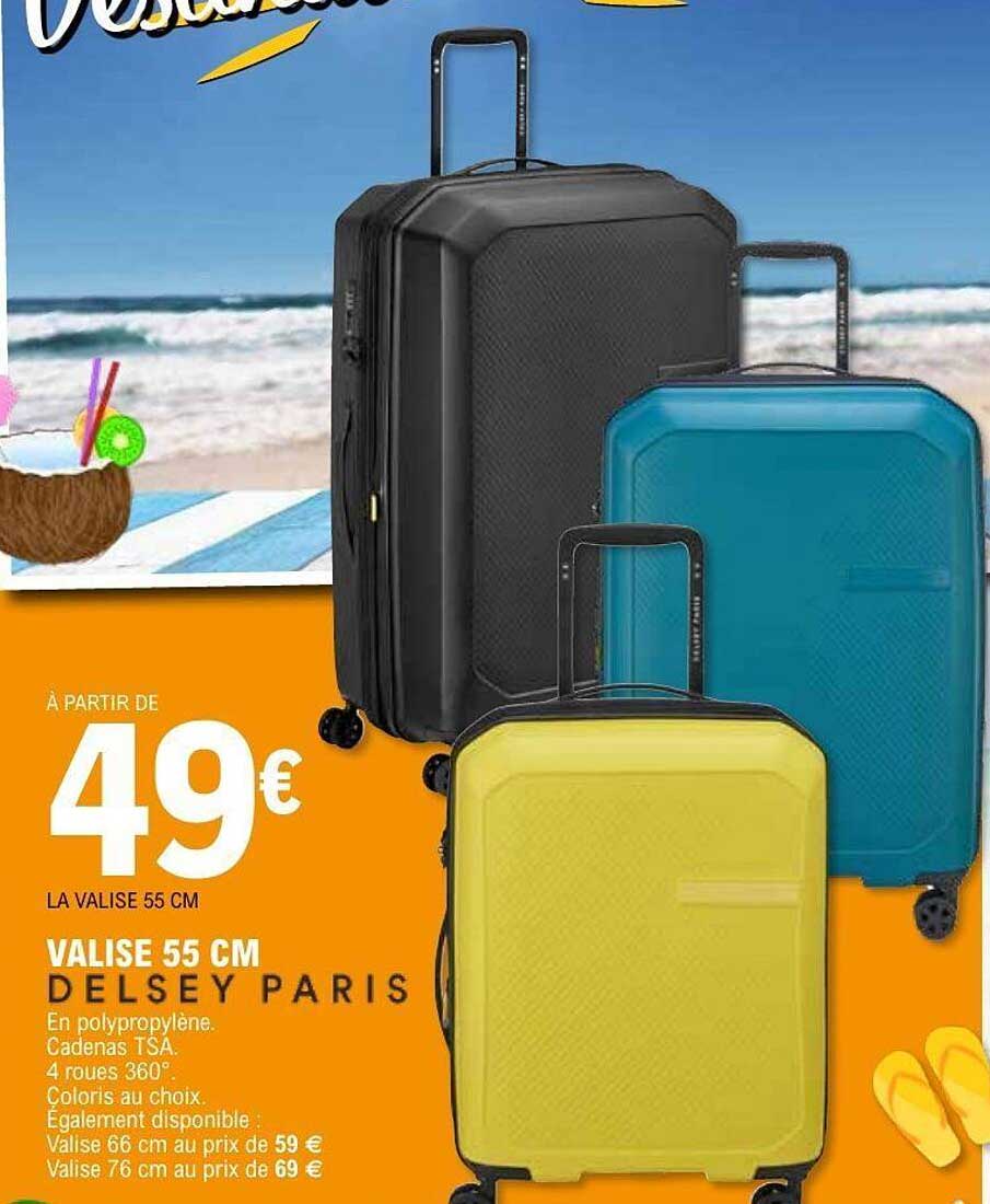 VALISE 55 CM DELSEY PARIS