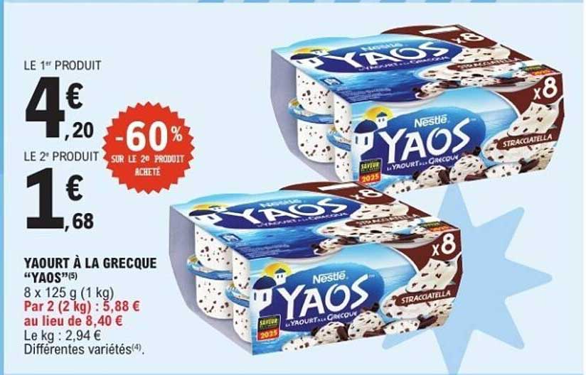 YAOURT À LA GRECQUE “YAOS”