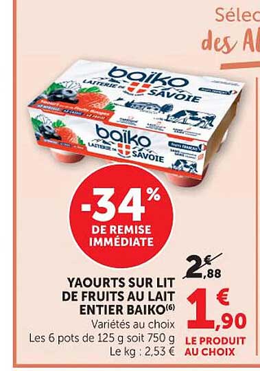 YAOURTS SUR LIT DE FRUITS AU LAIT ENTIER BAIKO(6)