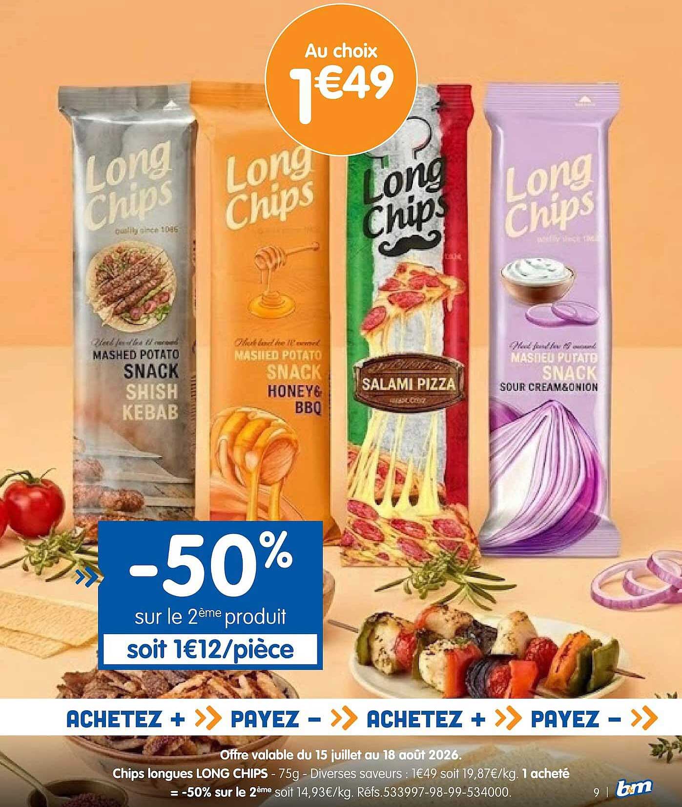 Au choix 1€49