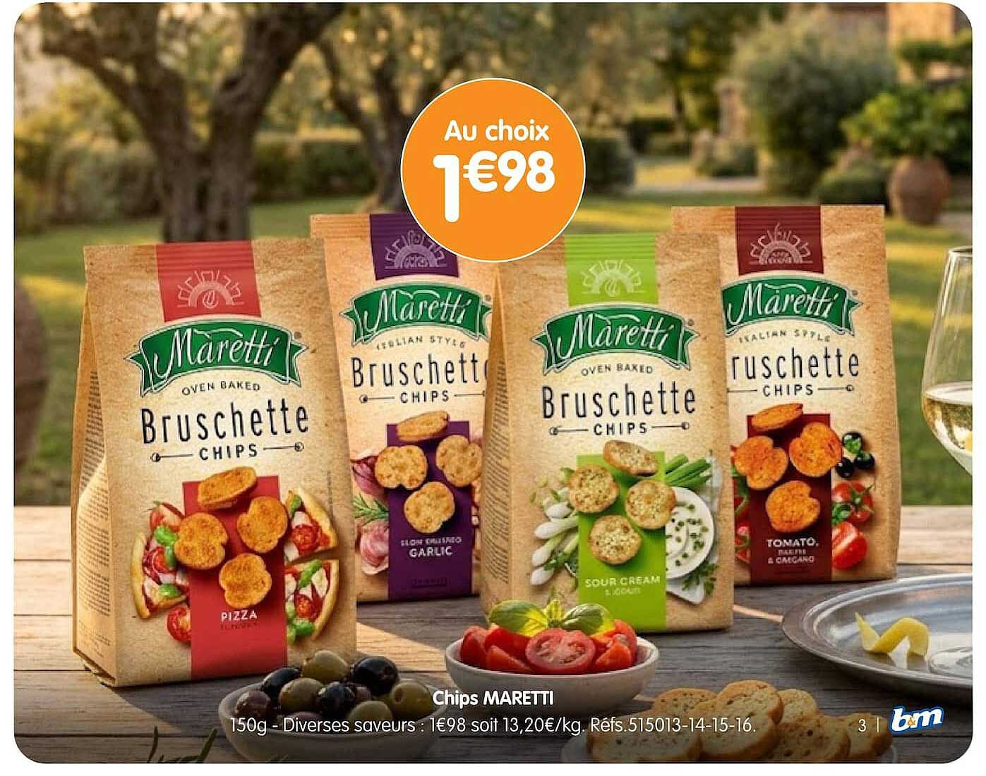 Au choix 1€98