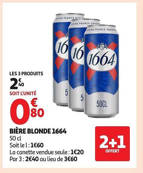 BIÈRE BLONDE 1664