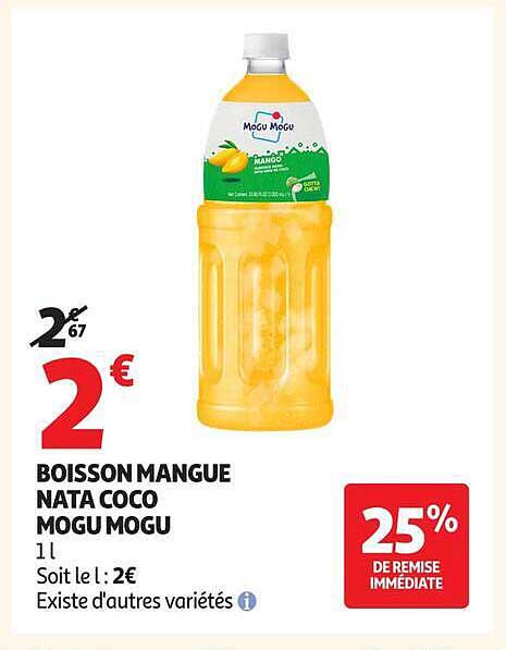BOISSON MANGUE NATA COCO MOGU MOGU