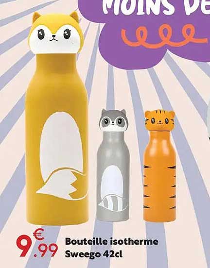 Bouteille isotherme Sweego 42cl