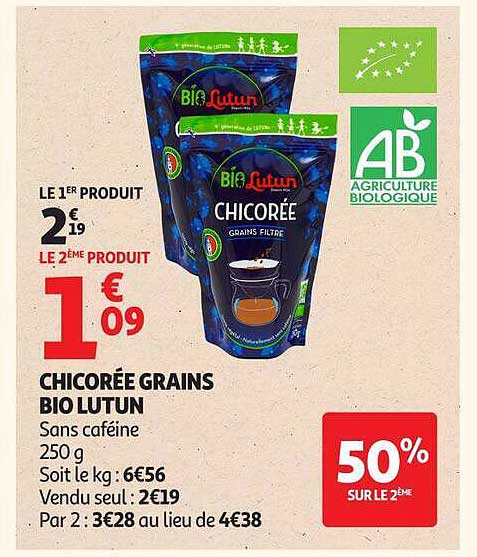 CHICORÉE GRAINS BIO LUTUN