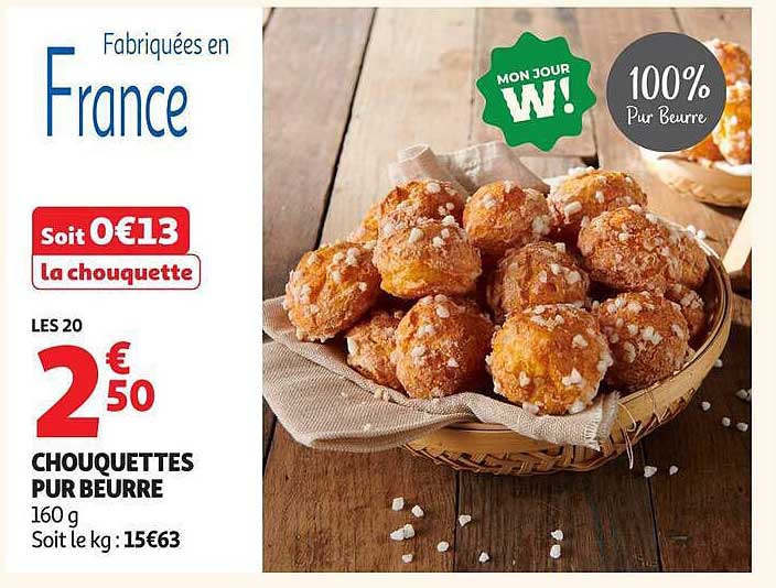 Chouquettes pur beurre