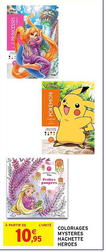 COLORIAGES MYSTERES HACHETTE HEROES