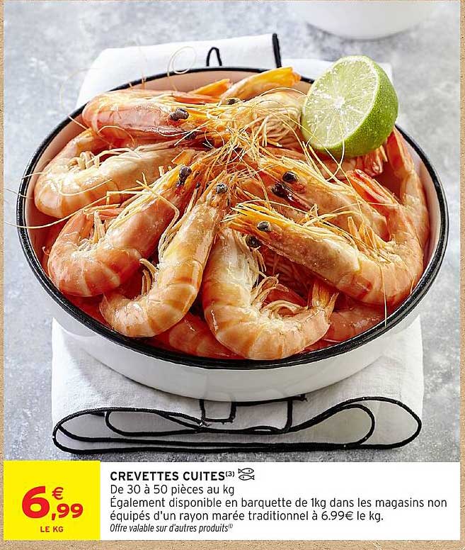 CREVETTES CUITES