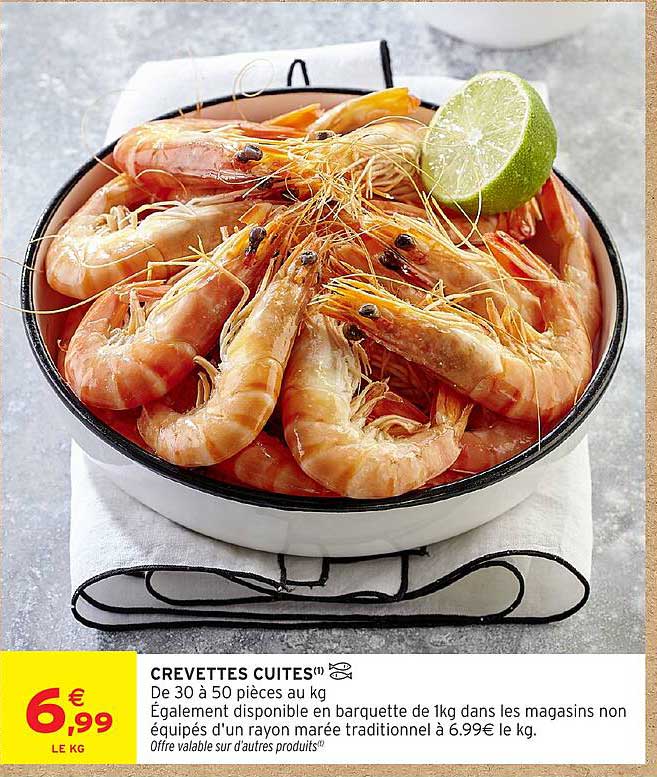 CREVETTES CUITES(!)